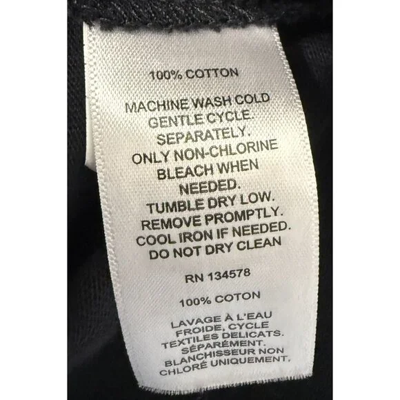 Vineyard Vines Headless Horseman Mens Black Long Sleeve T-Shirt Pocket Large - Picture 6 of 6